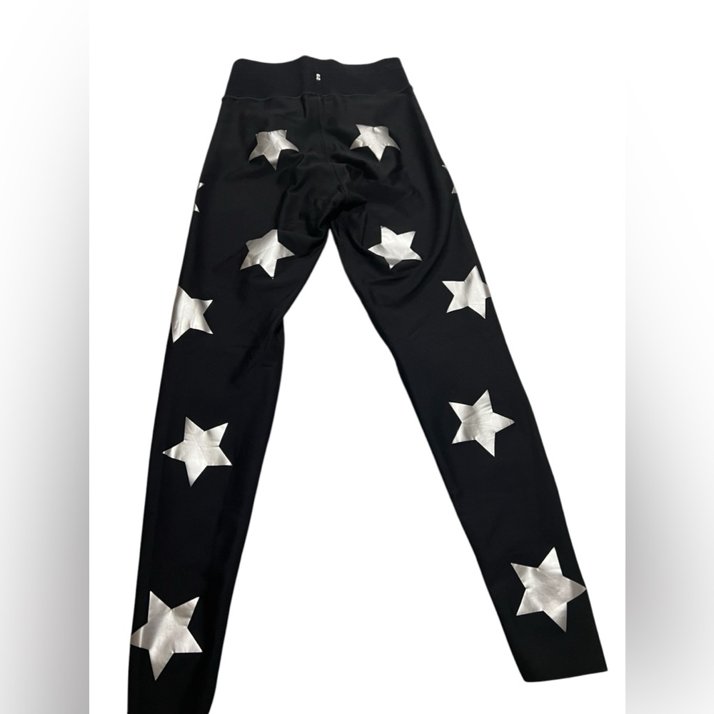 Women’s Ultracor Black and silver star leggings Size S